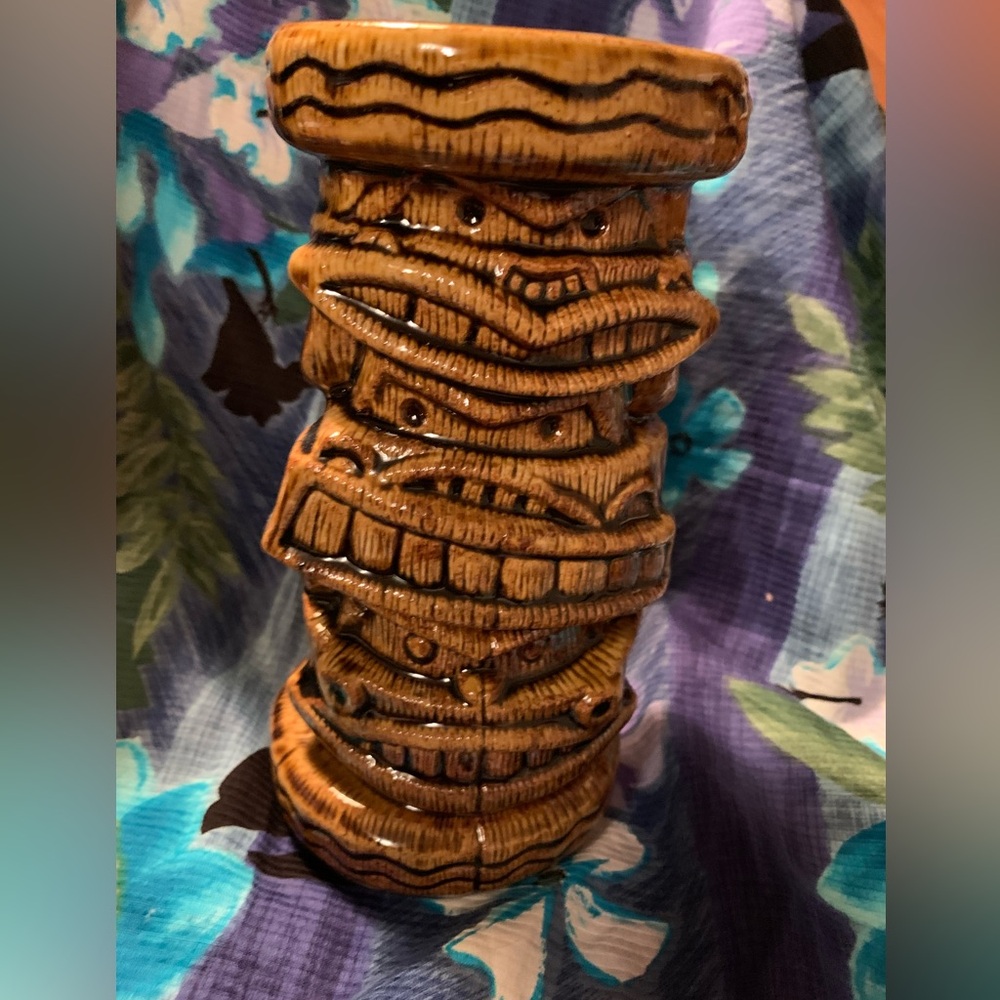 Rare Auth Pixar Cars Toons Crew Gift Tiki Mug limited 493 of 566 Jerome Ranft